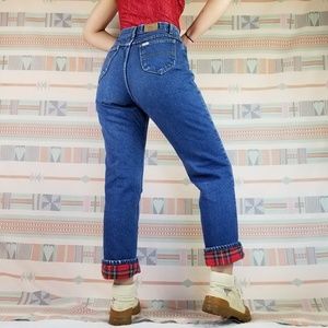 ll bean flannel lined pants, super 